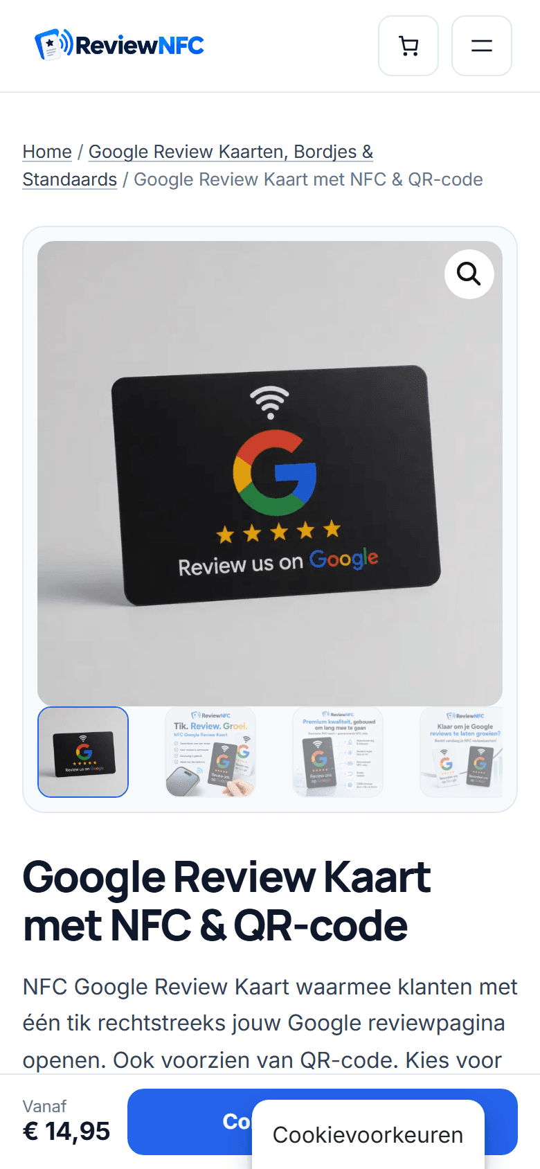 ReviewNFC: Product