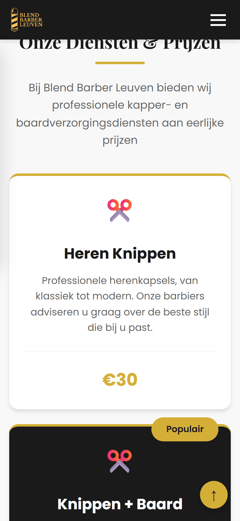 Blend Barber Leuven: Prijzen