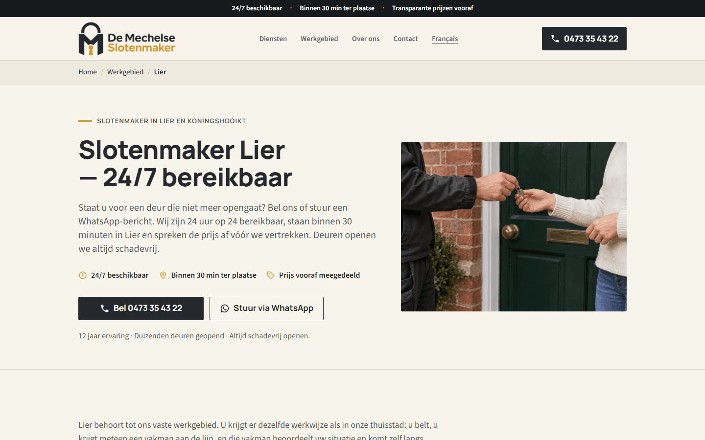 De Mechelse Slotenmaker: De gemeentepagina voor Lier.