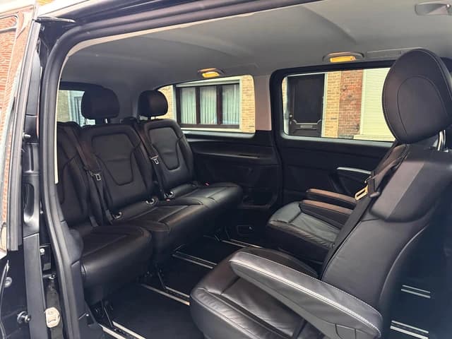 VIP-interieur voor zakelijke ritten